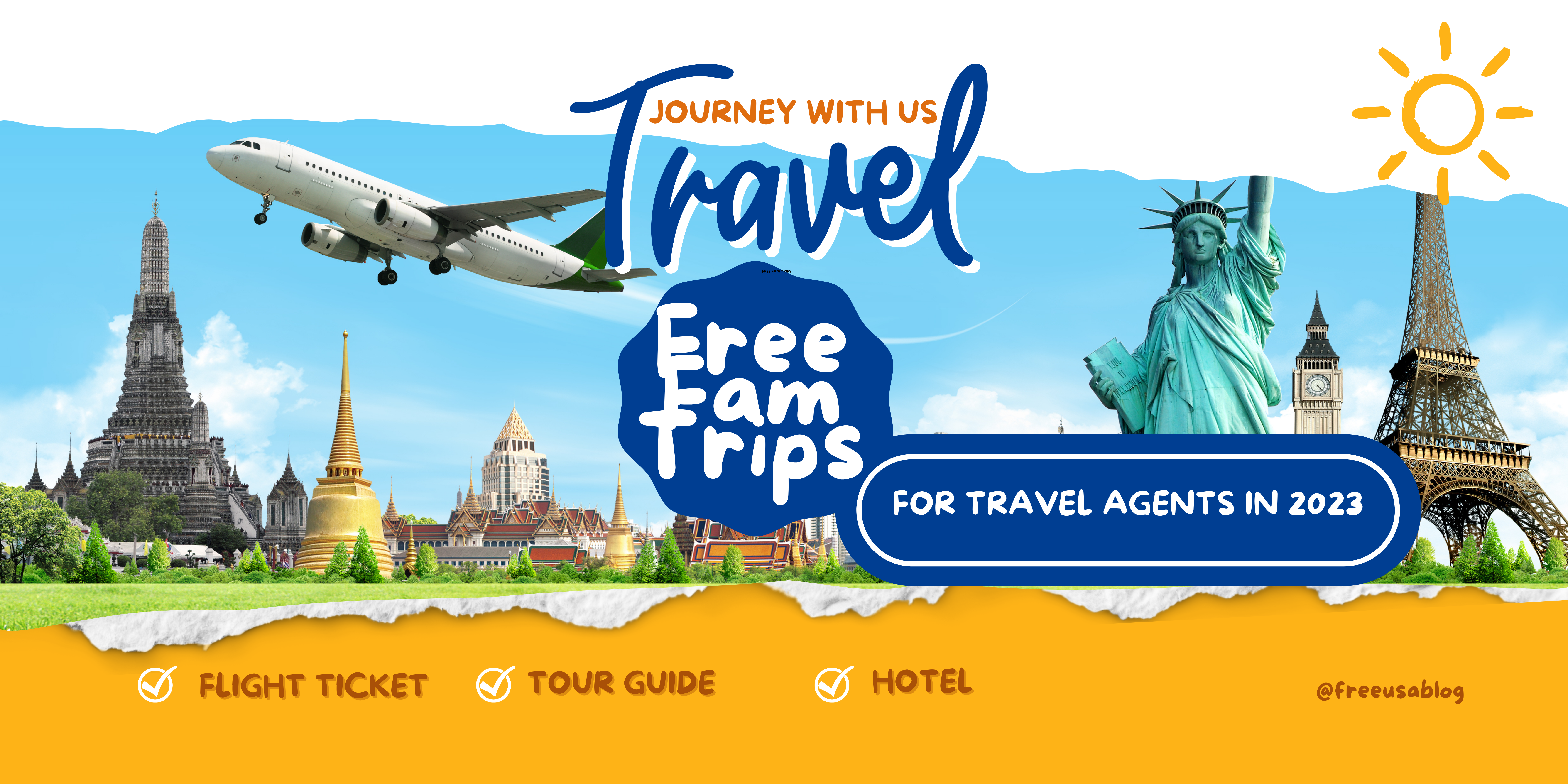 Journey with Us: Free Fam Trips for Travel Agents in 2023