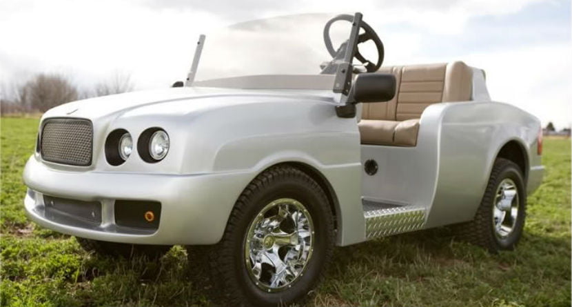 rolls royce golf cart